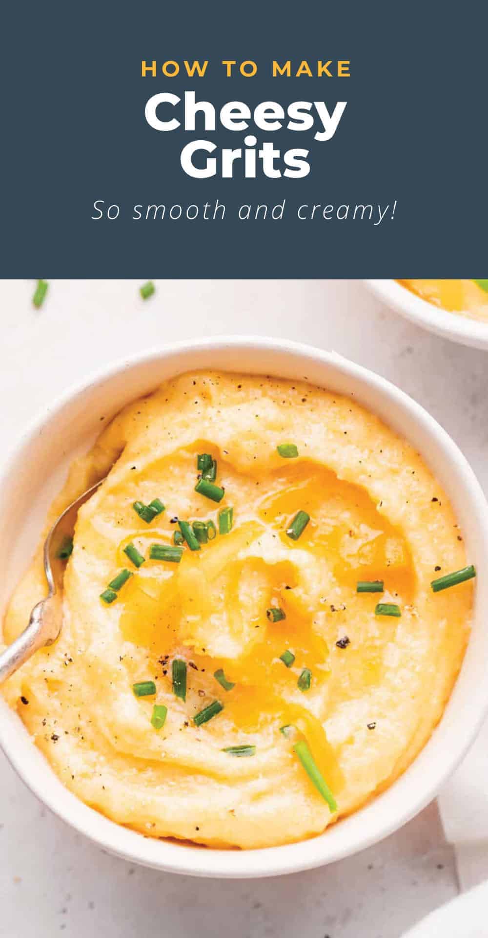 The Cheesiest Cheese Grits (5 ingredients!) The Cheese Knees
