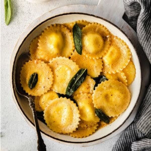 goat cheese ravioli