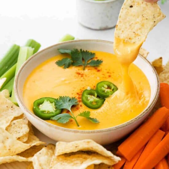 Nacho cheese dip