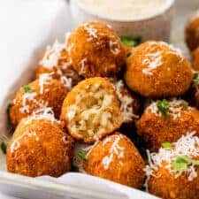 Parmesan Arancini Balls-image