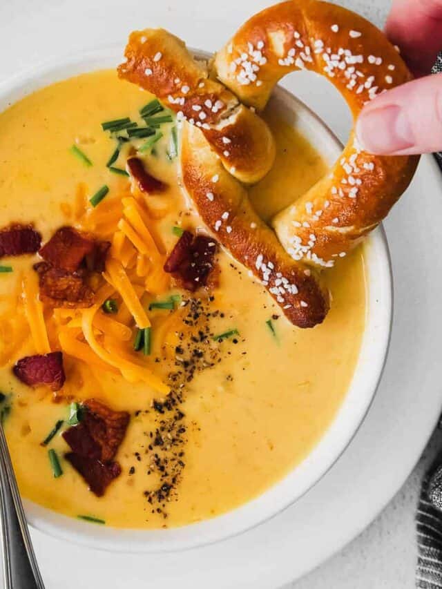 Beer Cheese Soup Cheese Knees 🧀