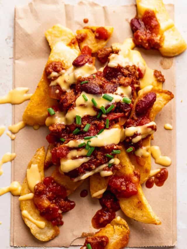 Chili Cheese Fries Cheese Knees