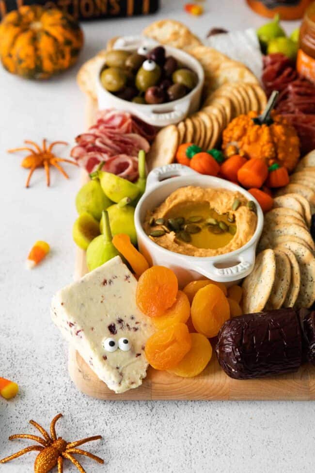 Spooky Halloween Cheese Board - The Cheese Knees