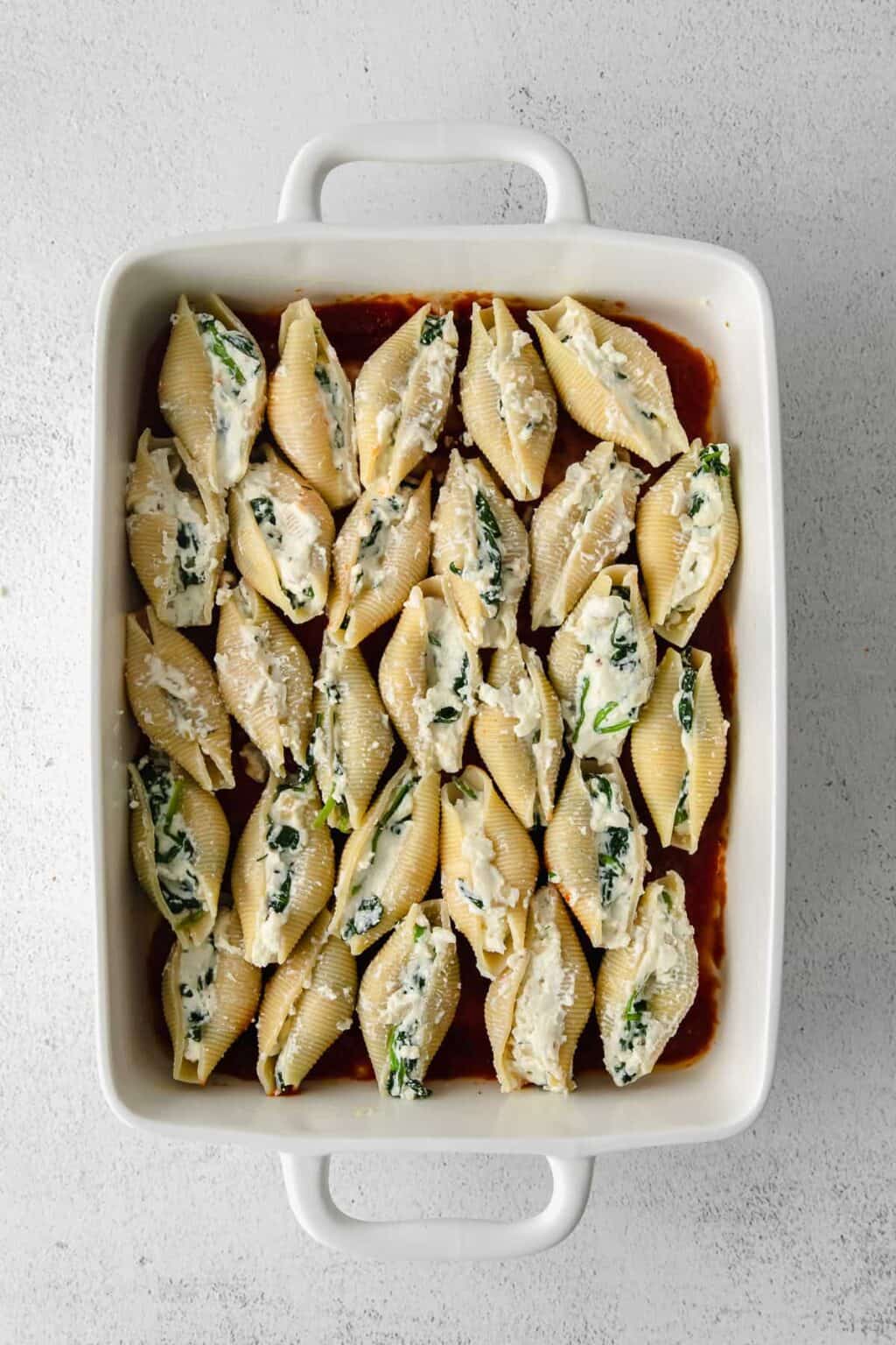 Ricotta Stuffed Shells - The Cheese Knees