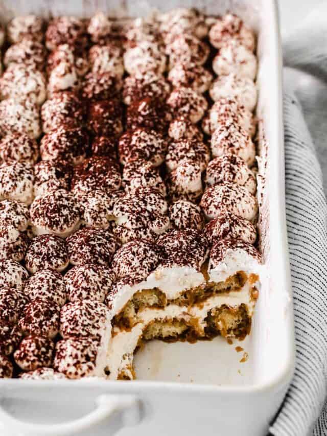 Classic Tiramisu Recipe Cheese Knees