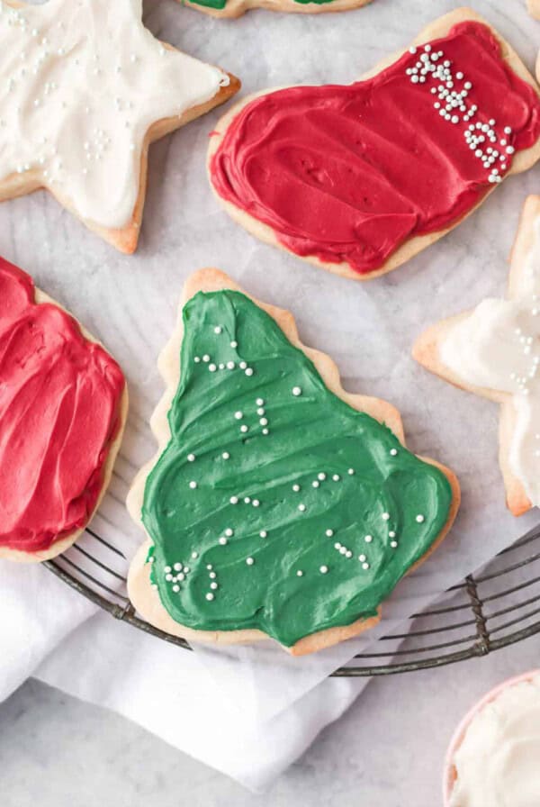 frosted cookies