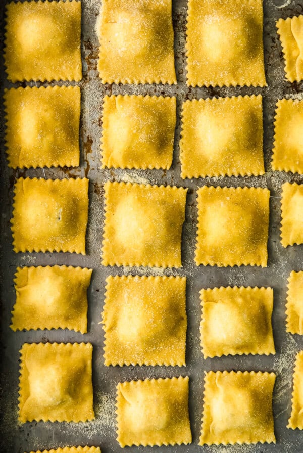 homemade ravioli