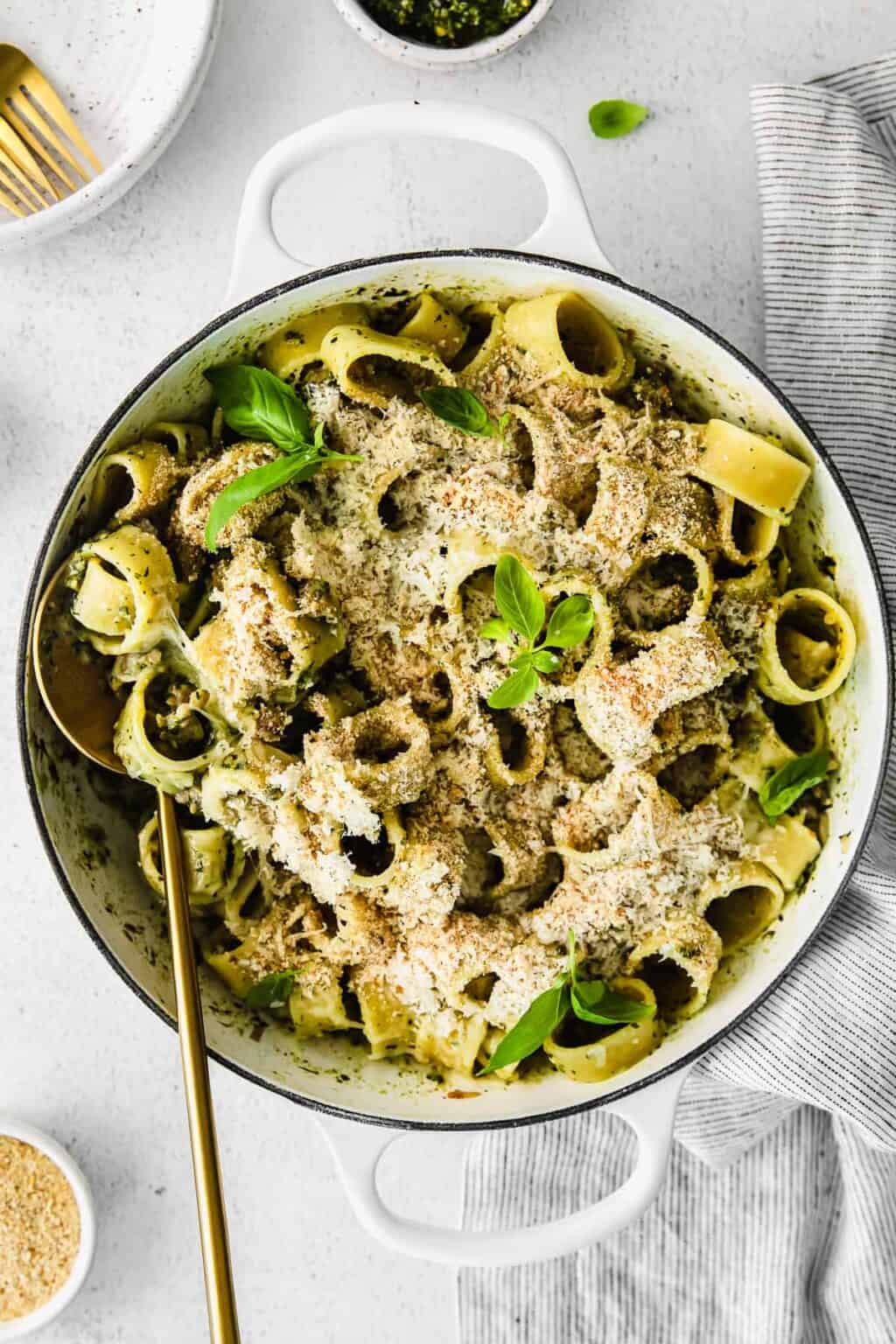Pesto Pasta with Italian Sausage The Cheese Knees