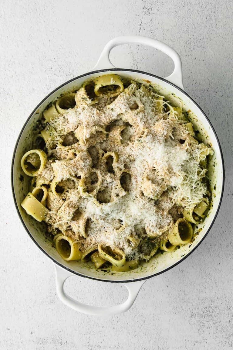 Pesto Pasta with Italian Sausage The Cheese Knees