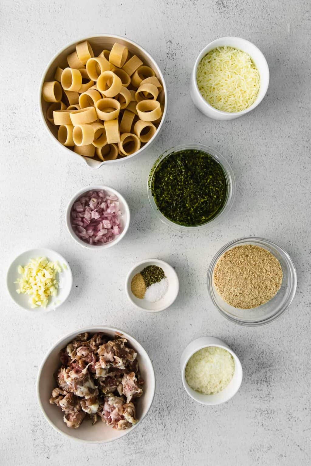 Pesto Pasta with Italian Sausage The Cheese Knees