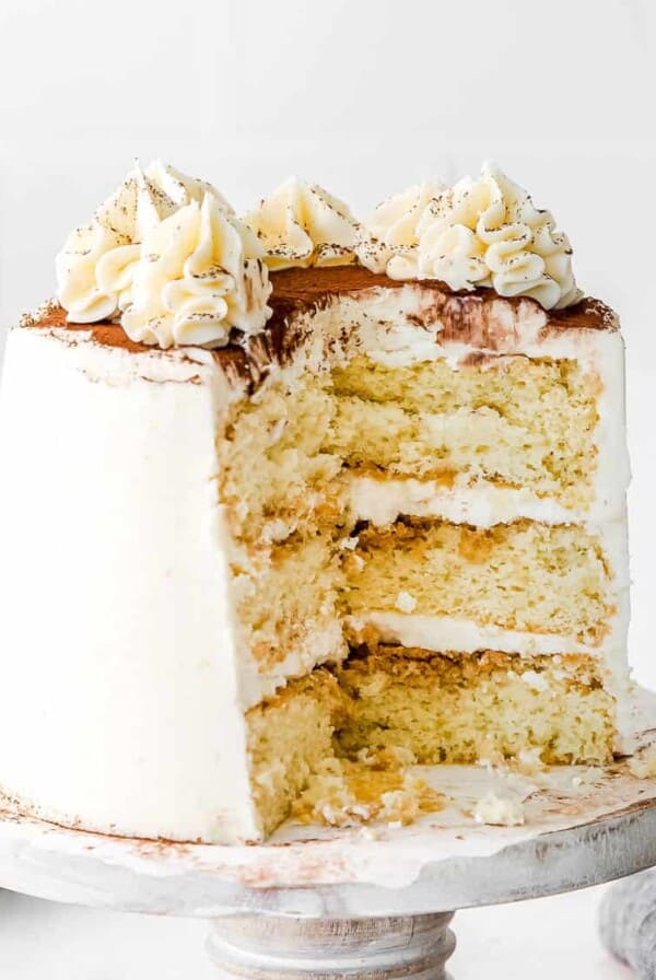 tiramisu layer cake