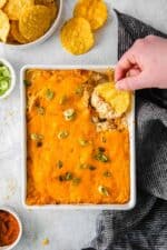 Hot Crab Dip (Extra Cheesy!) - The Cheese Knees