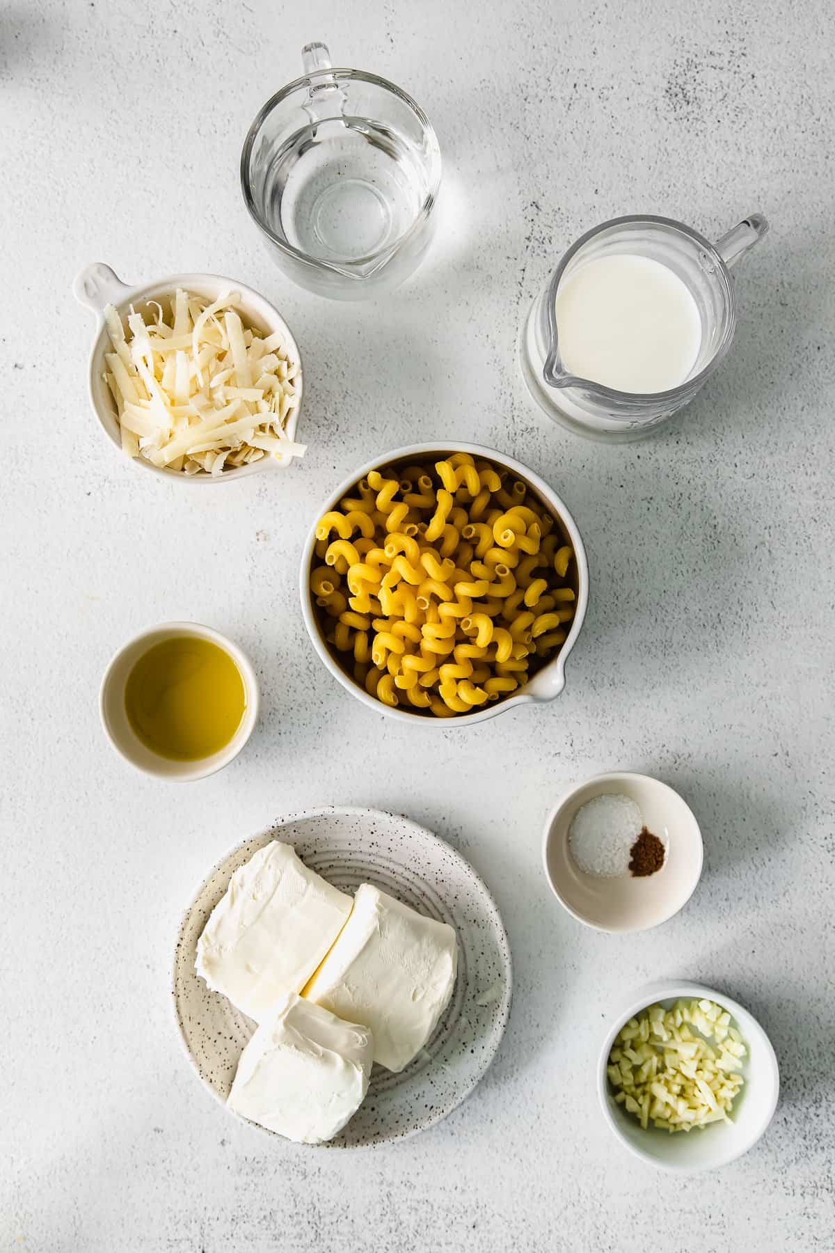 ingredients on counter.