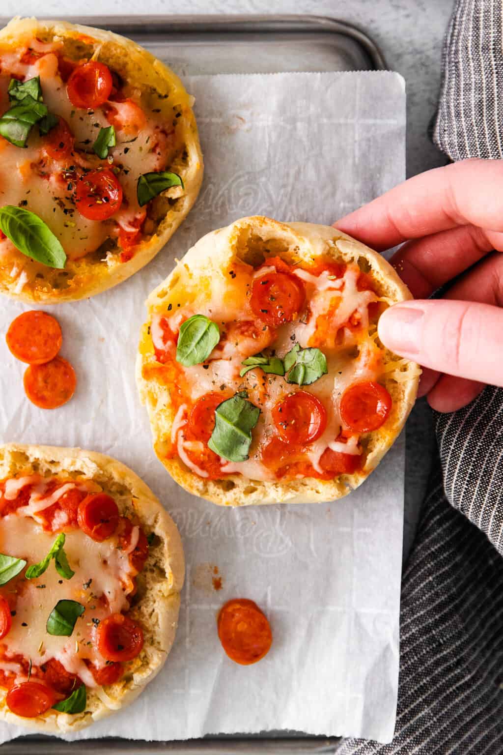 English Muffin Pizza (customizable!) The Cheese Knees