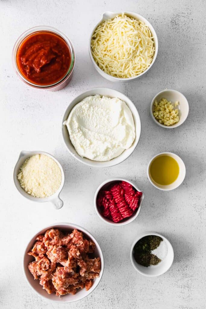 ingredients on countertop