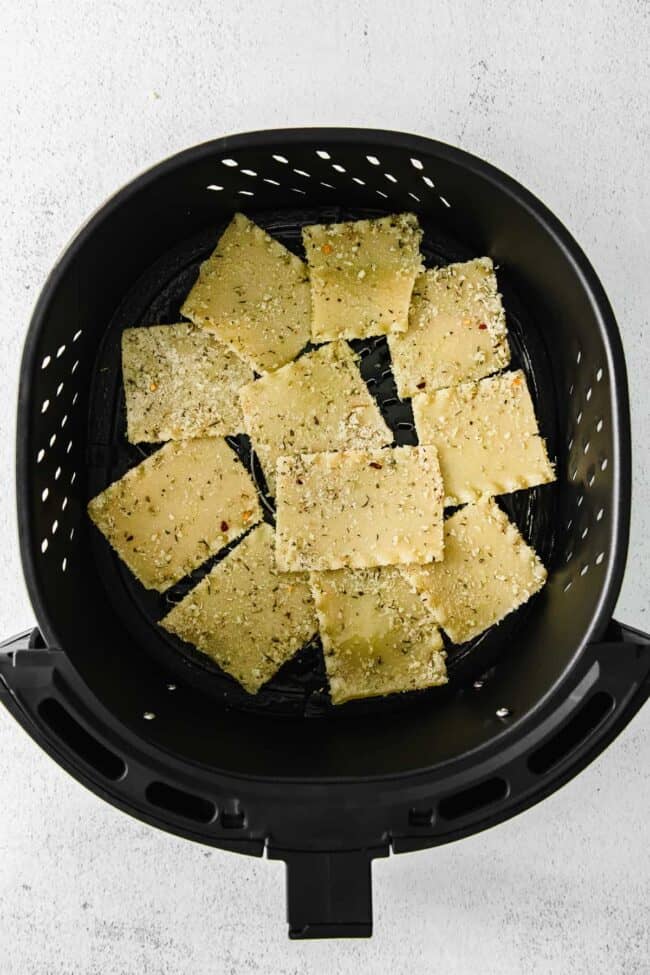 Air Fryer Pasta Chips (with lasagna noodles!) - The Cheese Knees