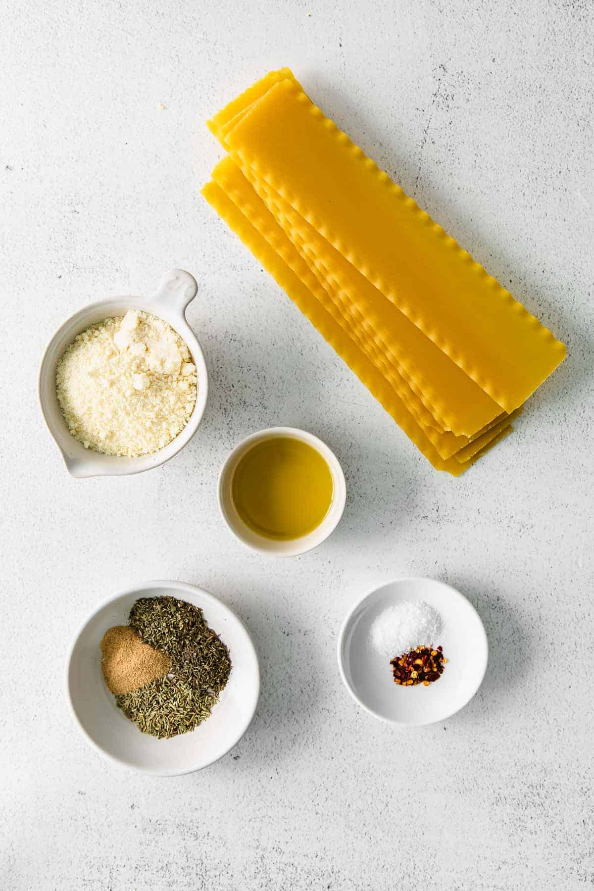 ingredients on countertop