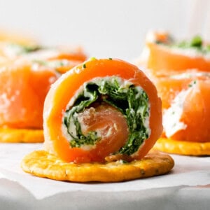 salmon pinwheels