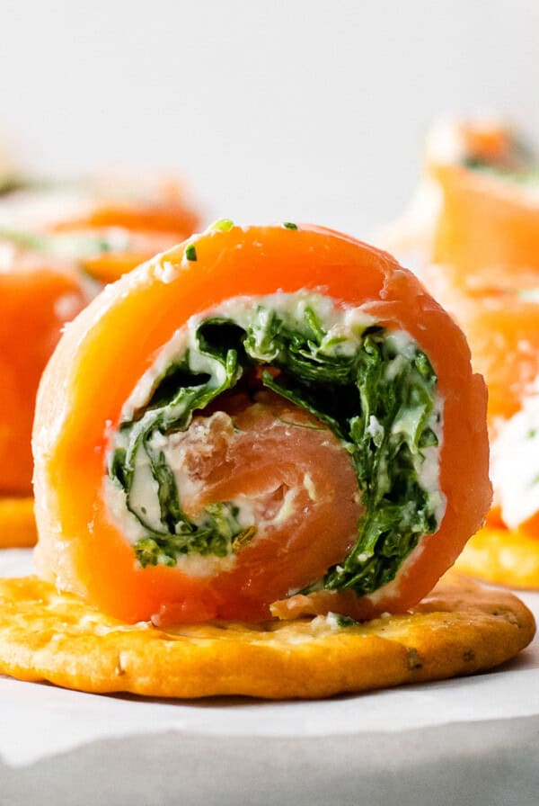 salmon pinwheels