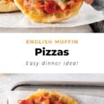 english muffin pizzas recipe
