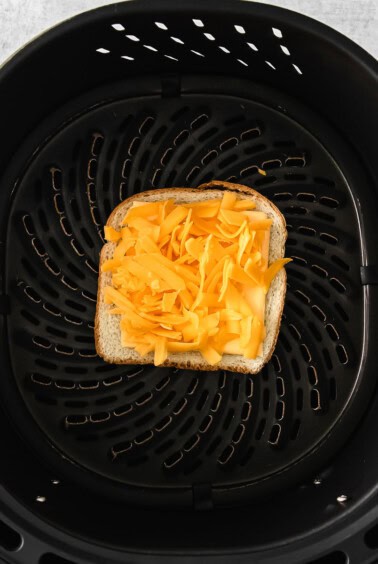 bread and cheese in air fryer