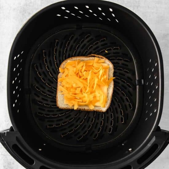 bread and cheese in air fryer