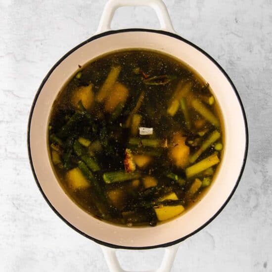 soup in pot