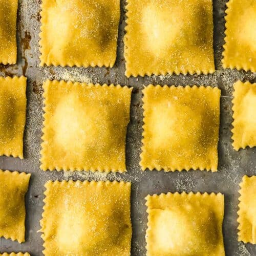 homemade ravioli