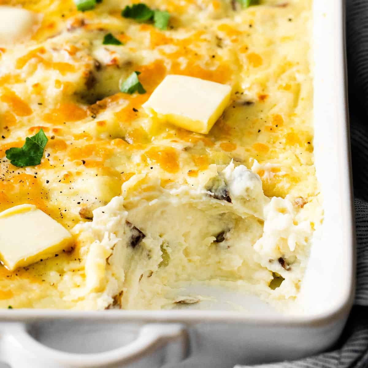 mashed potatoes with cheese