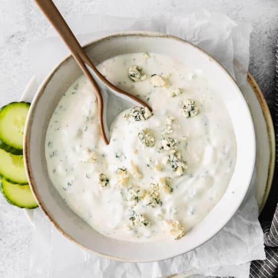 blue cheese dip and dressing