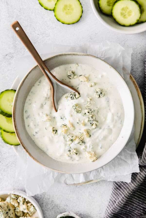 blue cheese dip and dressing