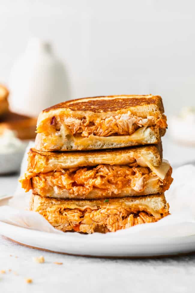 Buffalo Chicken Grilled Cheese The Cheese Knees