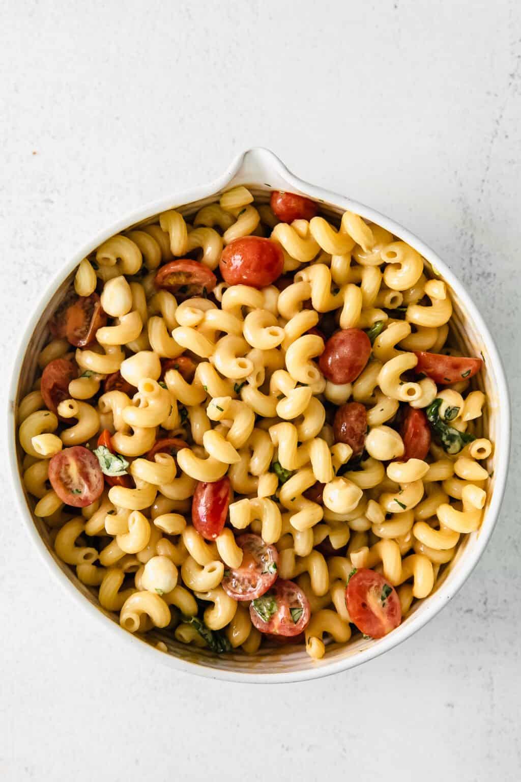 Caprese Pasta Salad The Cheese Knees