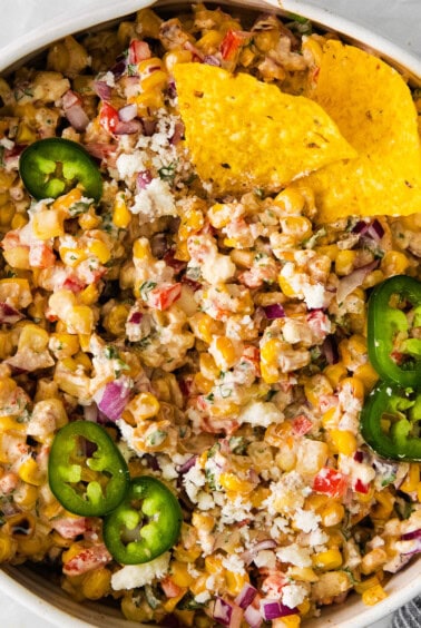 mexican corn salad.