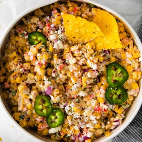mexican corn salad.