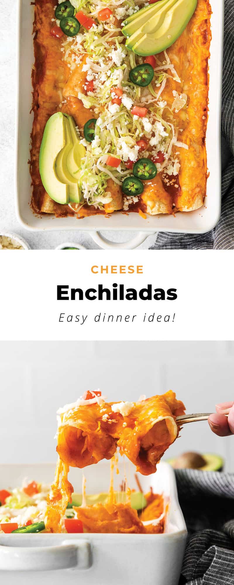 Cheese Enchiladas (never soggy!) The Cheese Knees
