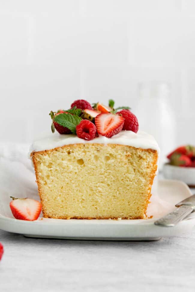 Cream Cheese Pound Cake - The Cheese Knees