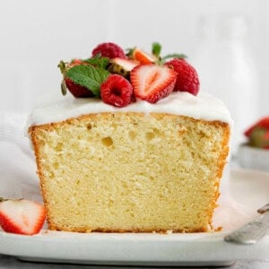 Cream cheese pound cake