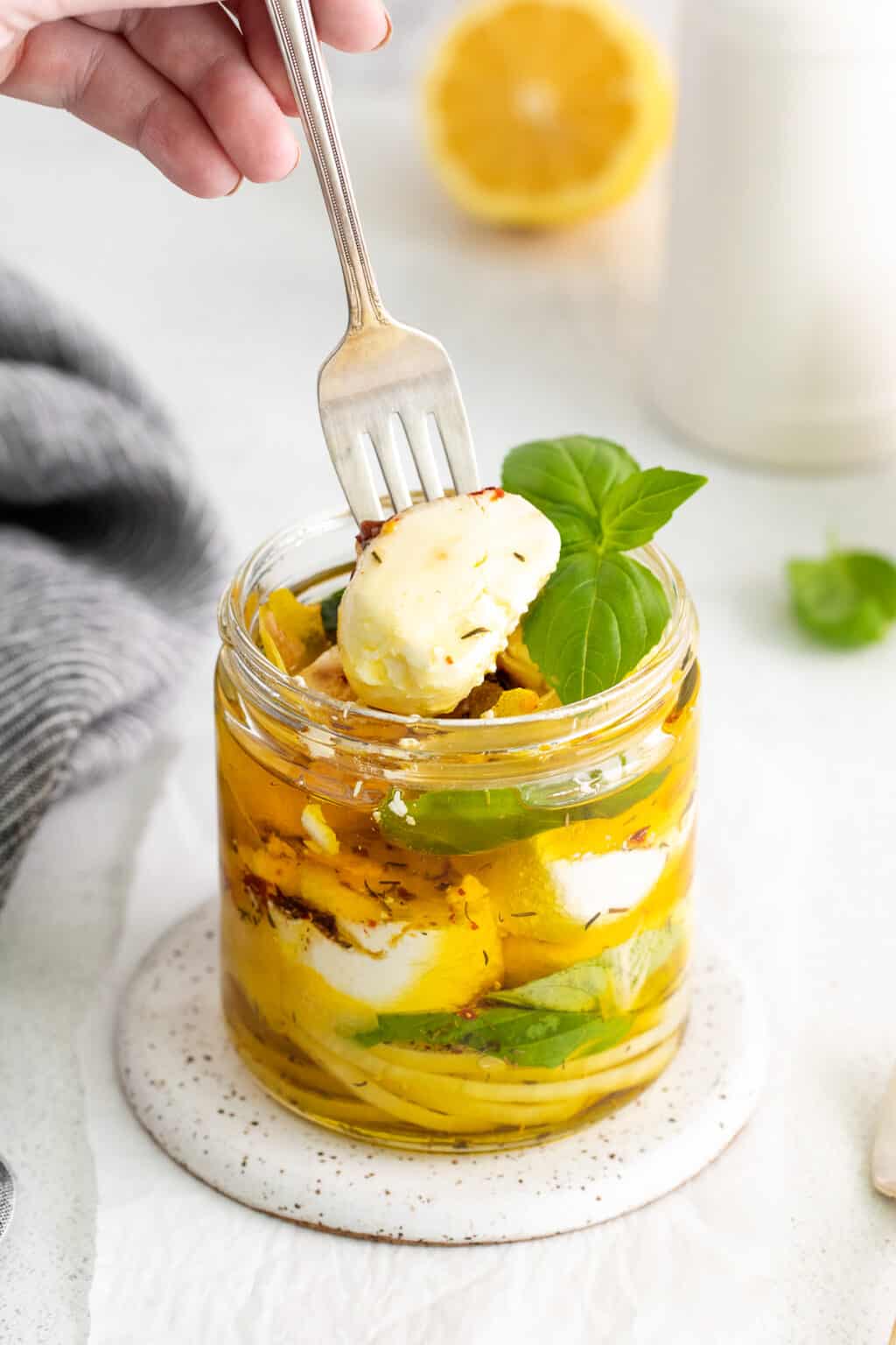 The Best Marinated Goat Cheese The Cheese Knees