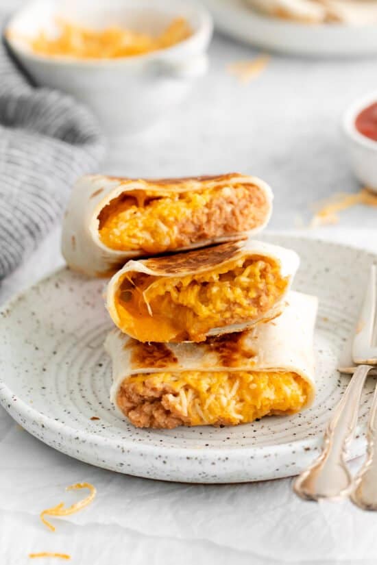 Bean and Cheese Burrito The Cheese Knees