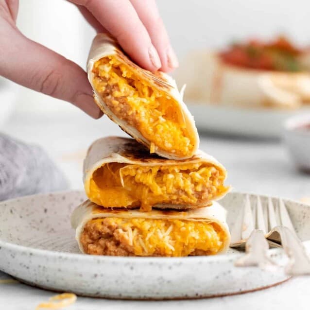 Bean and Cheese Burrito The Cheese Knees