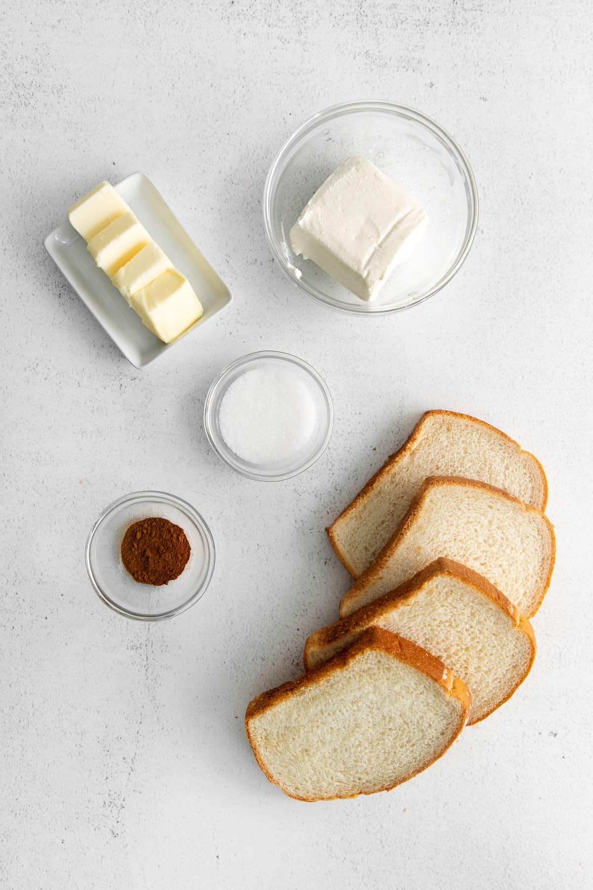 ingredients on countertop.