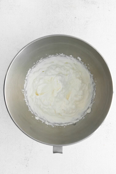 whipped heavy cream.