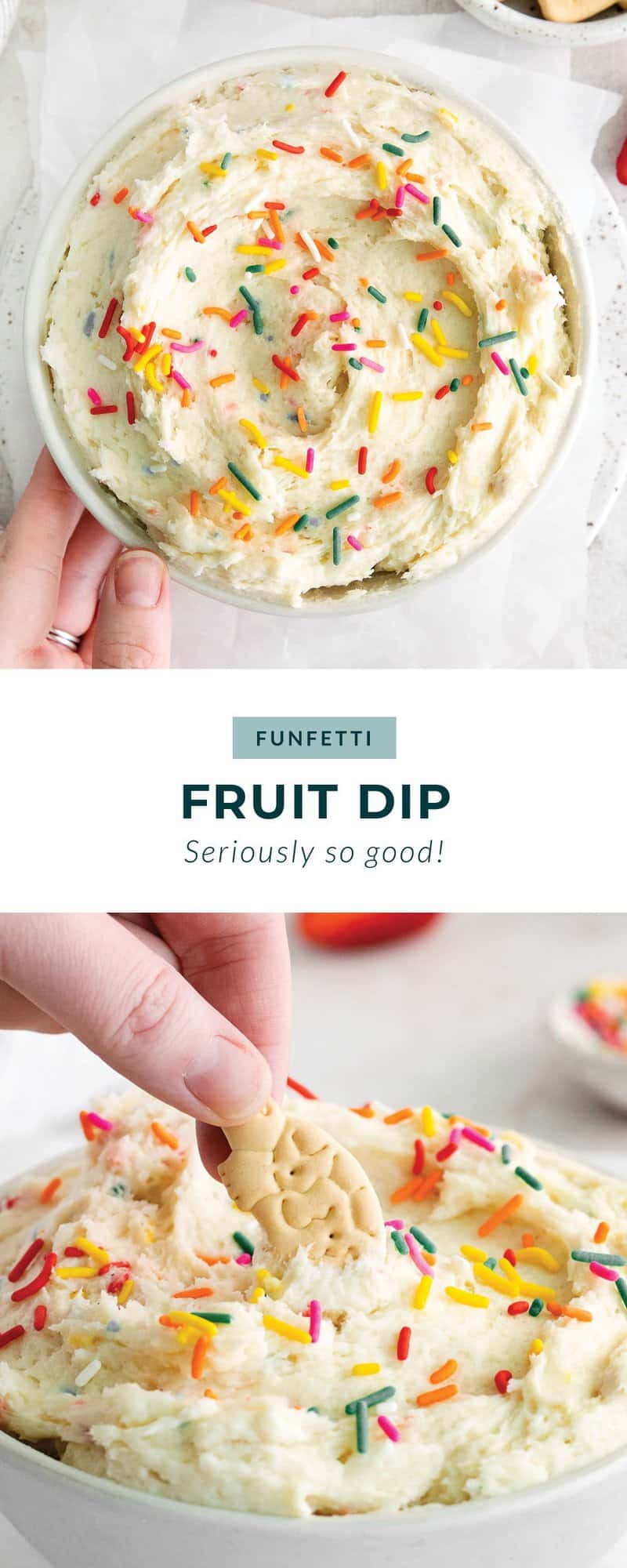 Easy Funfetti Dip The Cheese Knees