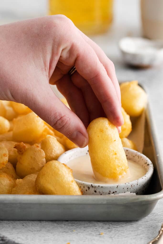Homemade Cheese Curds Recipe The Cheese Knees