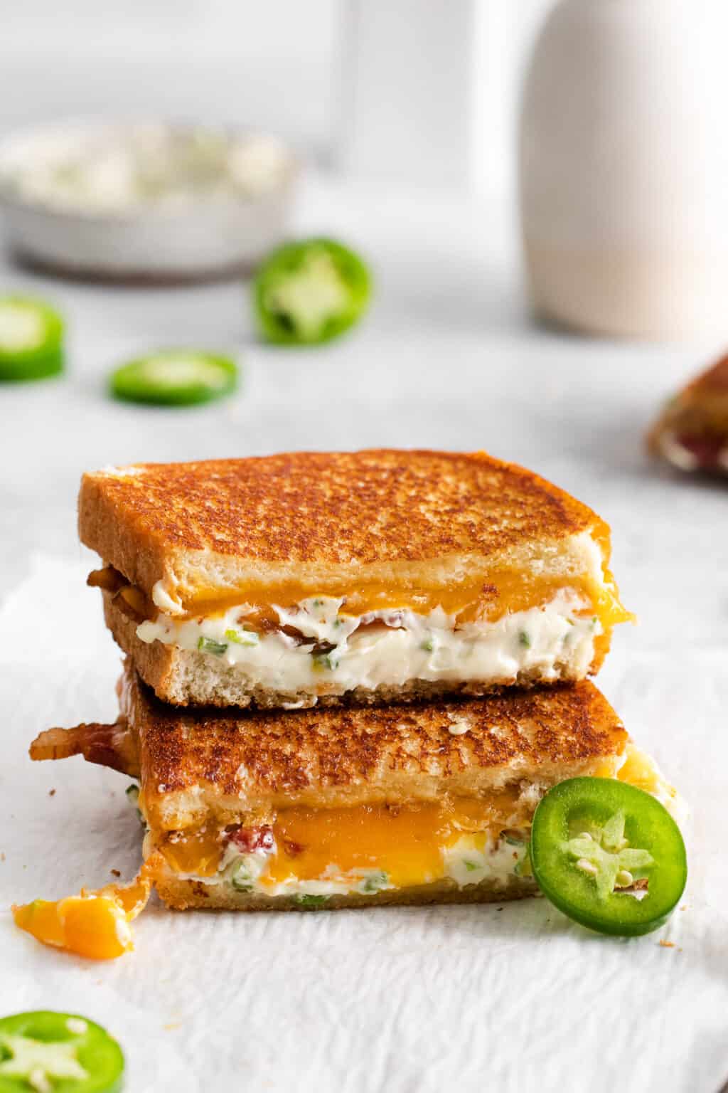Jalapeño Popper Grilled Cheese The Cheese Knees