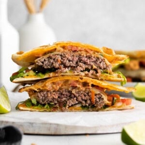 Quesadilla burger.