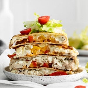 Chicken quesadillas