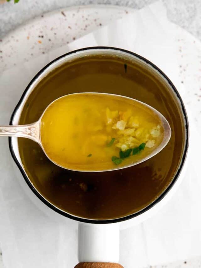 Easy Garlic Butter Sauce Cheese Knees