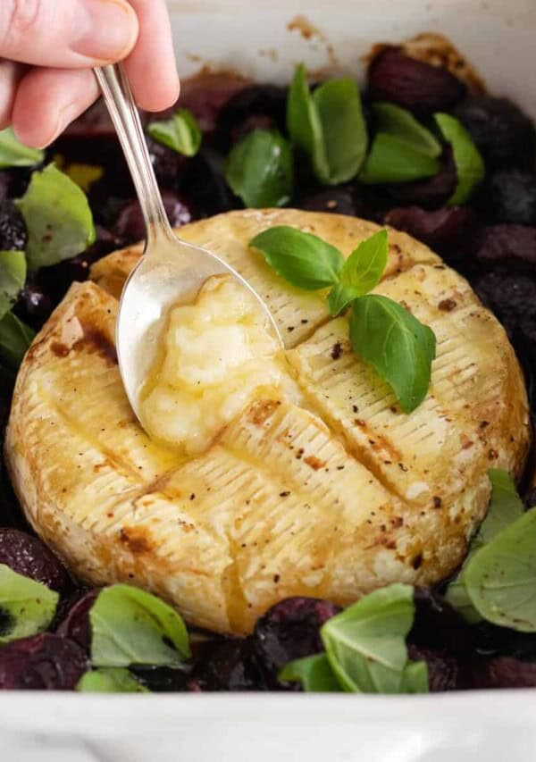Grilled brie cheese